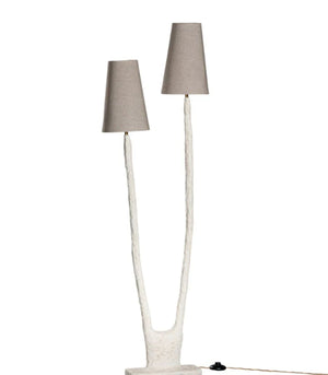 Split Double Shade Floor Lamp | Kira | Lighting Collective