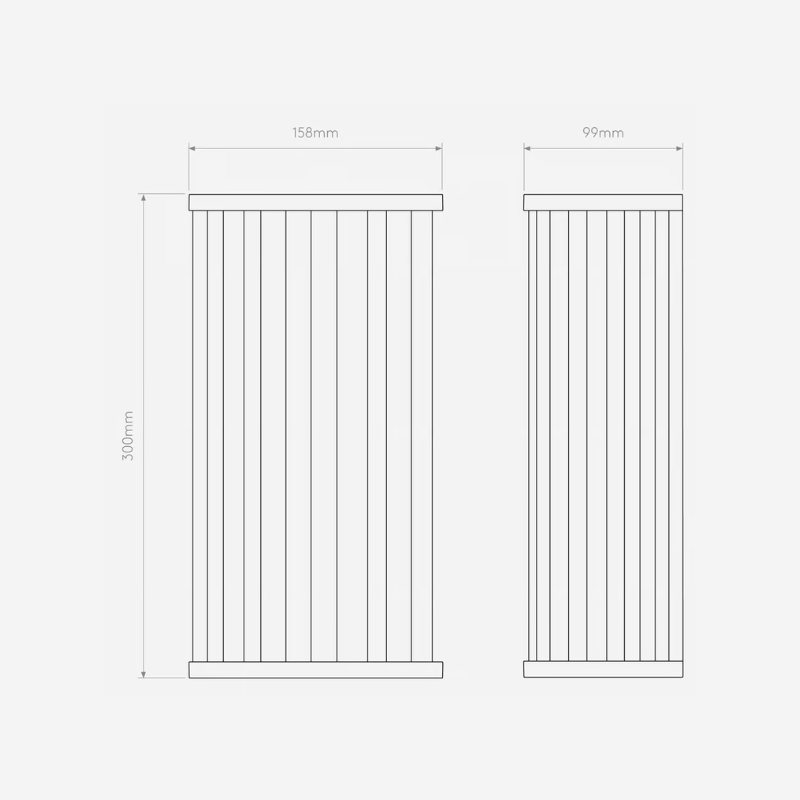 Square Reeded Glass Sheet Square Reeded Glass Wall Light – Lighting Collective