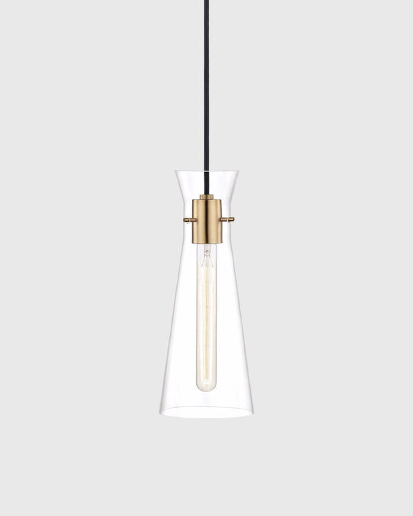 Timeless Conical Glass Pendant