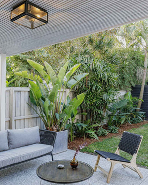 Traditional Aged Bronze Ceiling Light | Lighting Collective