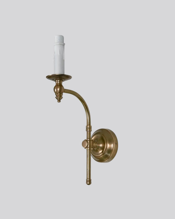 Antique Brass / White