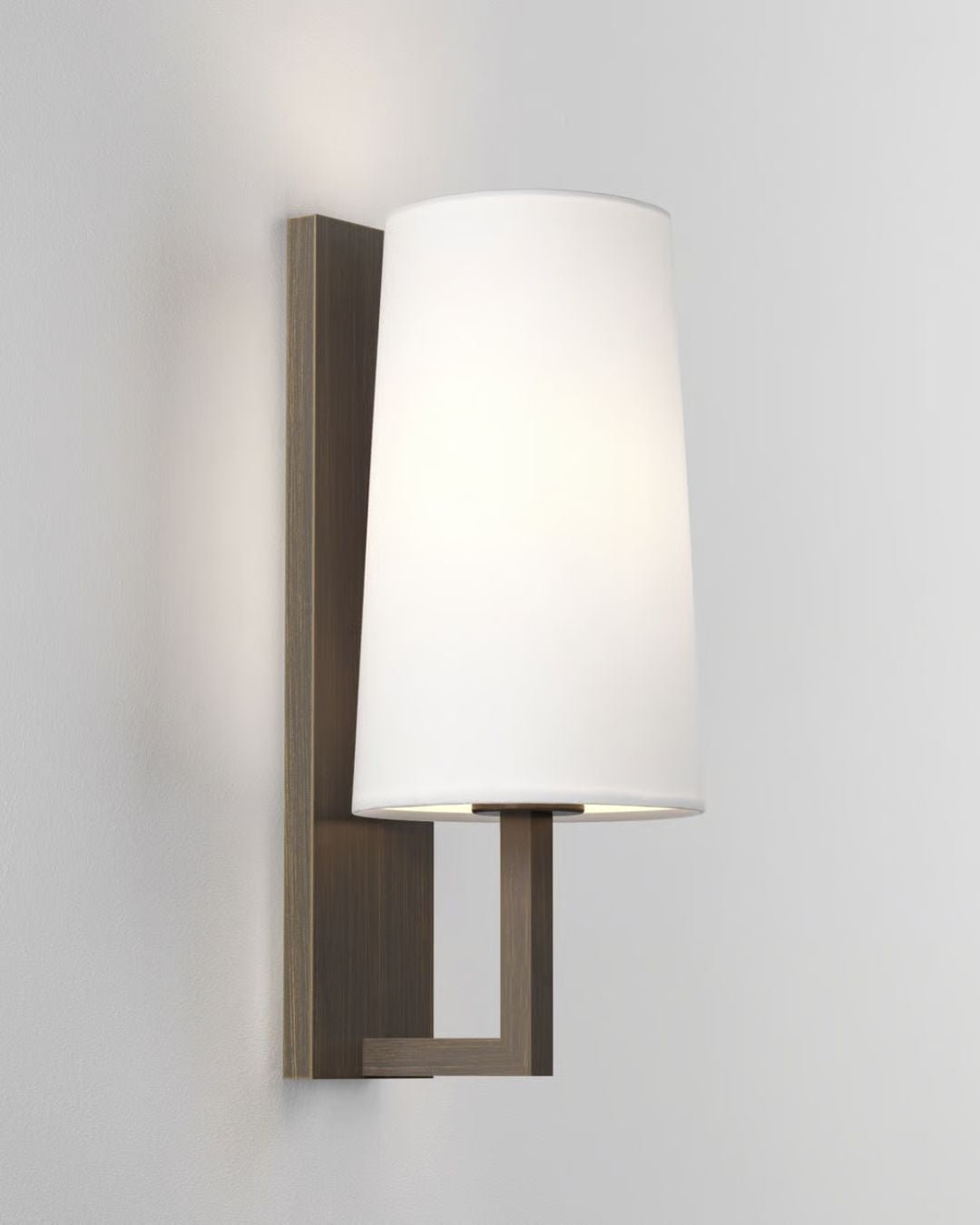 Transitional Slim Shade & Bracket Wall Light | Assorted Finishes ...