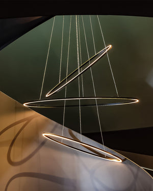 Triple Sphere Pendant Light | Ellisse-Lighting Collective