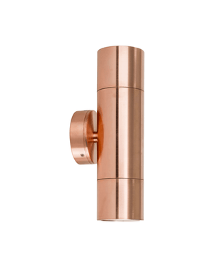 Up & Down Pillar Light | Copper | TRIColour-Wall Lights-Lighting Collective