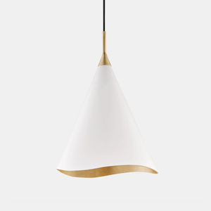 Wavy Conical Pendant | Lighting Collective | Small