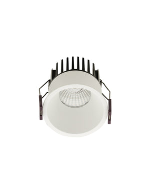 White Aluminium Recessed Downlight - Lighting Collective