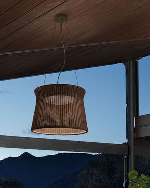 Exterior Woven LED Pendant