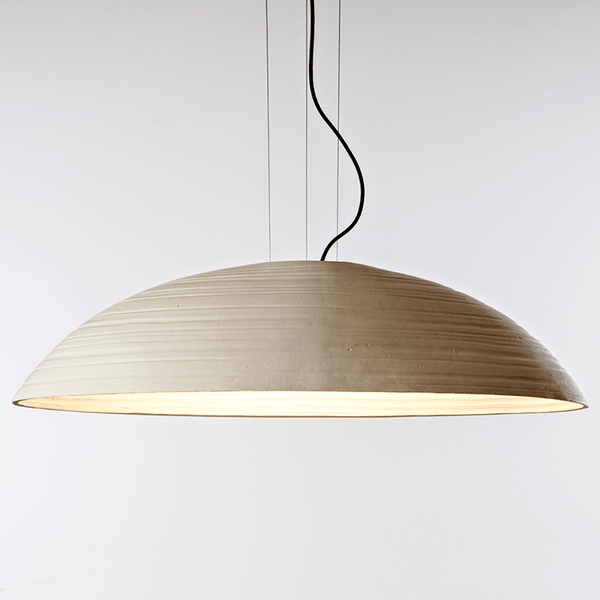 Italian Terracotta Oval Pendant Light