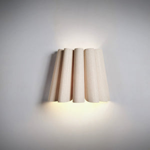 Artistic Wood Wall Light | Ash | Lighting Collective