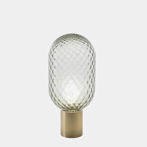 Designer Perfume Bottle Inspired Glass Lamps | Grey | Lighting Collective