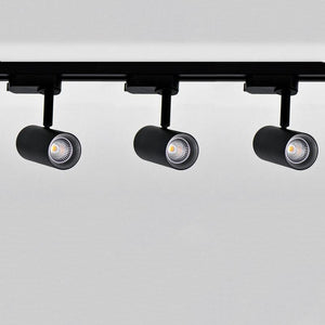 LED Compact Profile Track Kit | 2M & 3 Lights | White |  Black | S-Component