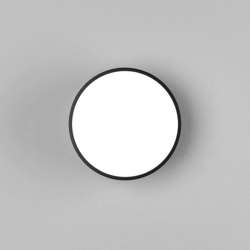 Minimalist Round LED Wall Light | Assorted Colours – Lighting Collective