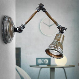 Aged Brass Adjustable Wall Light | Made in Italy-Wall Lights-FAVEL (Lightco)-Lighting Collective