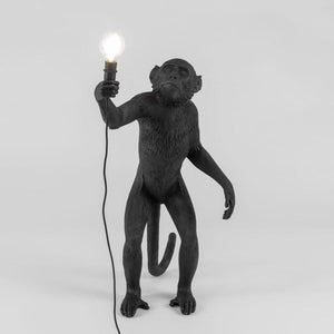 Black Monkey Standing Floor Lamp-Floor Lamps-Seletti Lighting-Lighting Collective