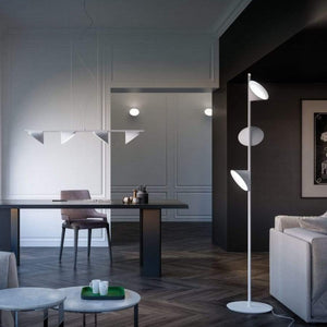 Blossom Aluminium Floor Lamp | White | Lighting Collective