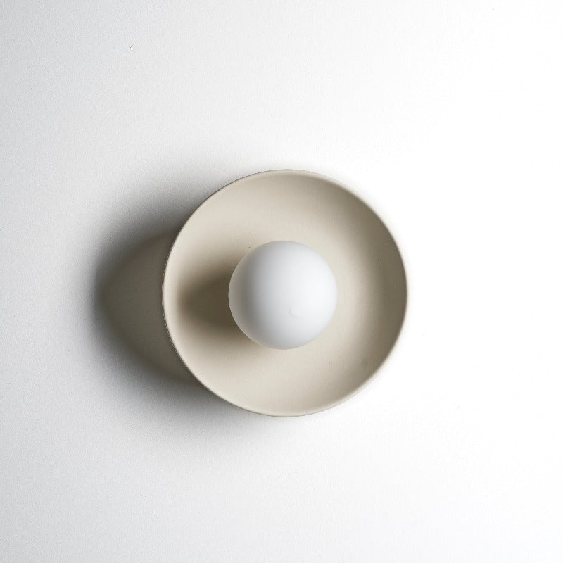 Handmade Ceramic Dish Wall Sconce – Lighting Collective