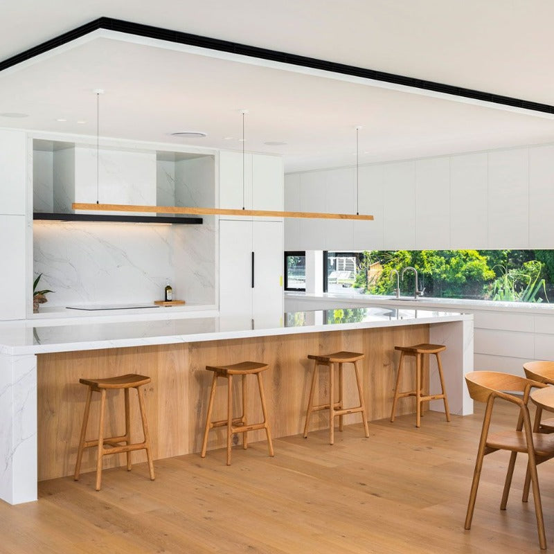Rounded Edge Custom Timber Linear – Lighting Collective