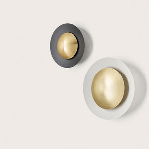 Contemporary Steel Disc Wall Light | LED | Lighting Collective