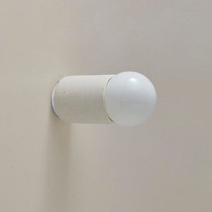 Ceramic Cylindrical Wall Light | Terra | Vanilla | White