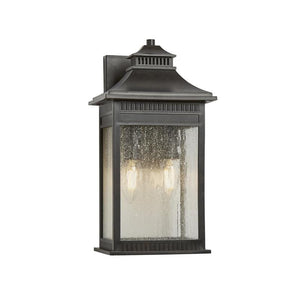 Classic Seeded Glass Lantern Wall Light | 1 Light or 2 Light-Wall Lights-ELSTEAD (Lightco)-Lighting Collective