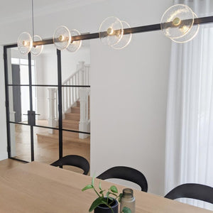 Large Coral Linear Rod Pendant | Lighting Collective