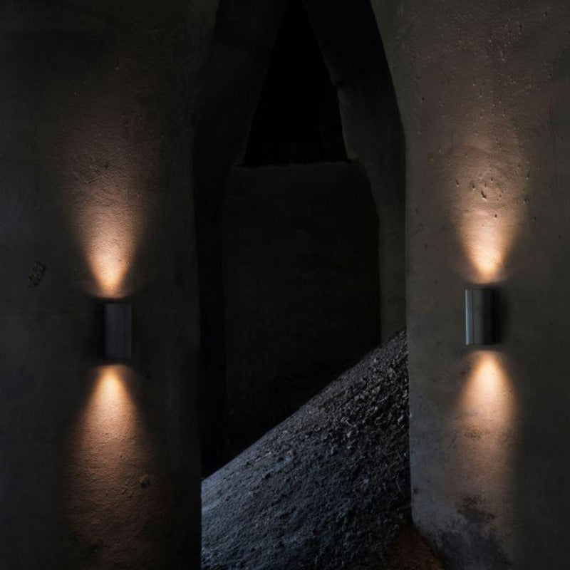 Contemporary Concrete Up Down Wall Light – Lighting Collective