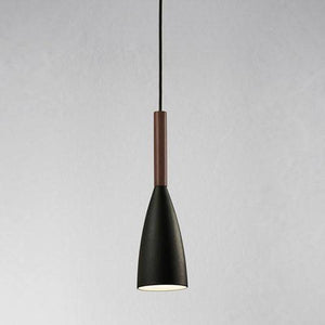 Pure Pendant Light With Oiled Walnut Accent | Assorted Colours-Pendants-Nordlux (Form)-Lighting Collective