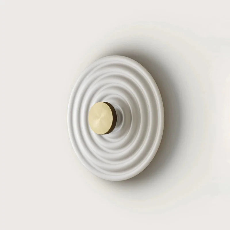 Contemporary Rippled Resin Wall Light – Lighting Collective