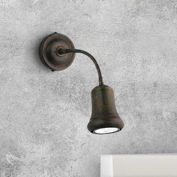 Decorative Brass Goose Neck Wall Light | Italian