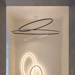 Contemporary Ring Double LED Pendant Light | Lighting Collective