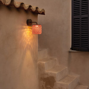 Exterior Mediterranean Woven Wall Light | Lighting Collective