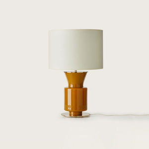 Geometric Vibrant Glass Table Lamp