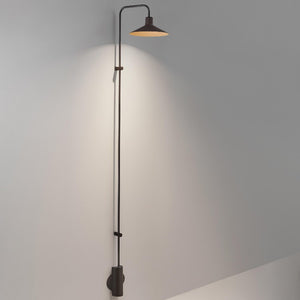 Industrial Conical Elongated Wall Light