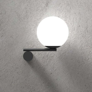 Modern Luna Wall Light | Black | Lighting Collective