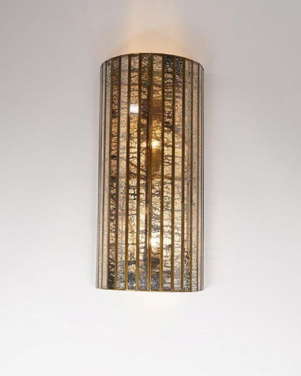 Mid-Century Modern Brass Wall Light