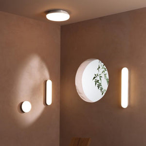 Minimalist Oval LED Bathroom Wall Light