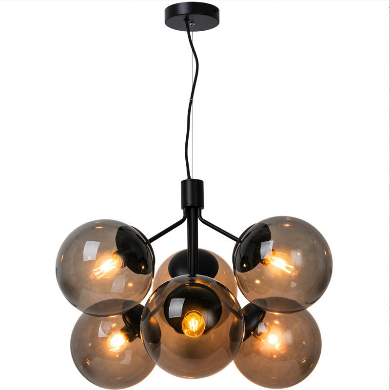 6 deals globe chandelier