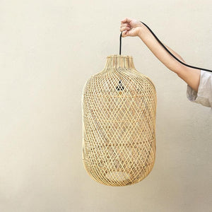 Natural Weave Rattan Pendant Light