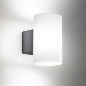Satin White IP54 LED Wall Light | Lighting Collective