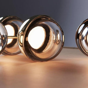 Copper Pendant | Clear Glass Shade-Pendants-Studio Italia-Lighting Collective