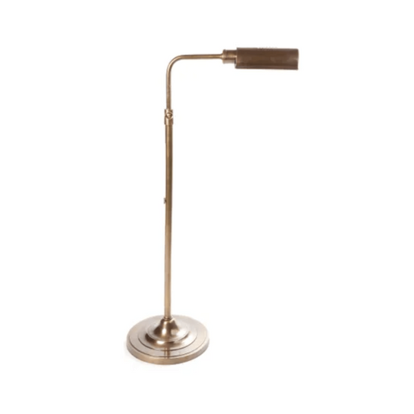 Antique solid online brass floor lamp