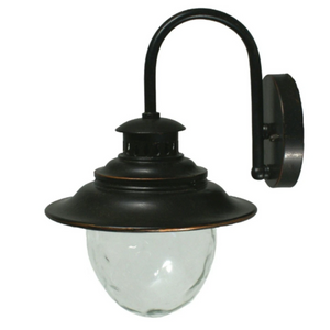 Curved Vintage Exterior Wall Light