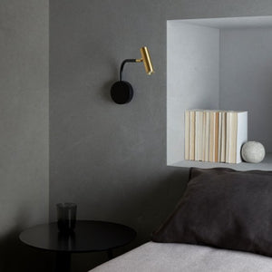 Contemporary Matte Black Spotlight | Bedroom | Lighting Collective