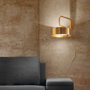 Italian Brushed Gold Wall Light | Lighting Collective