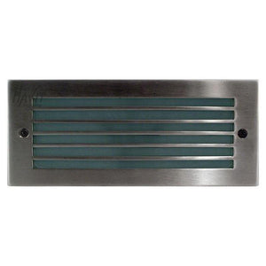 Stainless Steel LED Brick Light With Grille-Step Lights-Havit-Lighting Collective