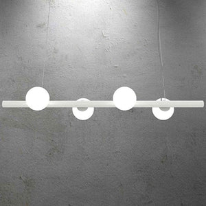 Linear Balancing Orb Pendant Light