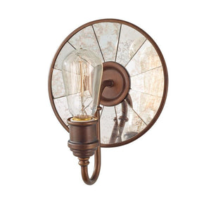 Industrial Astral Bronze Wall Light