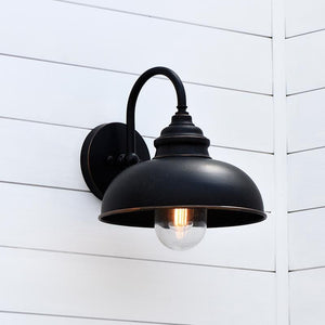 Black Traditional Exterior Wall Light | Lighting Collective