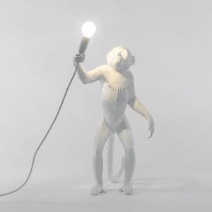 Black Monkey Standing Floor Lamp-Floor Lamps-Seletti Lighting-Lighting Collective