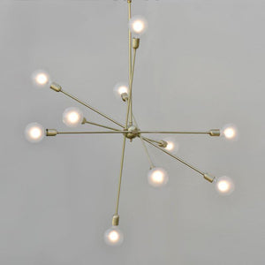 Adjustable Contemporary Chandelier with Movable Arms